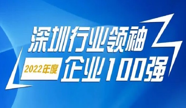  ag真人国际官网智源科技连续4年上榜“深圳行业领袖企业100强”